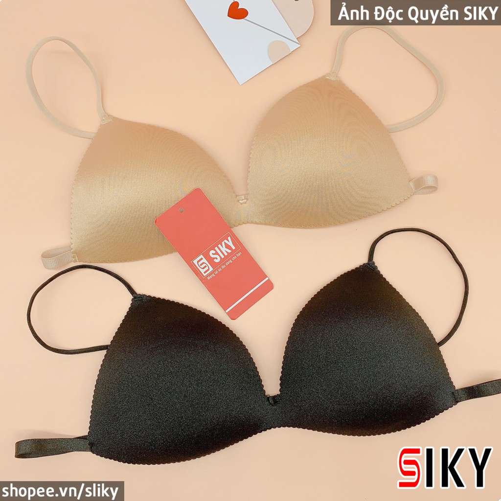 [Mã SKAMSALE06 giảm 10% tối đa 100K đơn 150K] ÁO BRA HOT 2020 SU TRƠN DÂY MẢNH SEXY ĐỆM TIM A243-Sliky