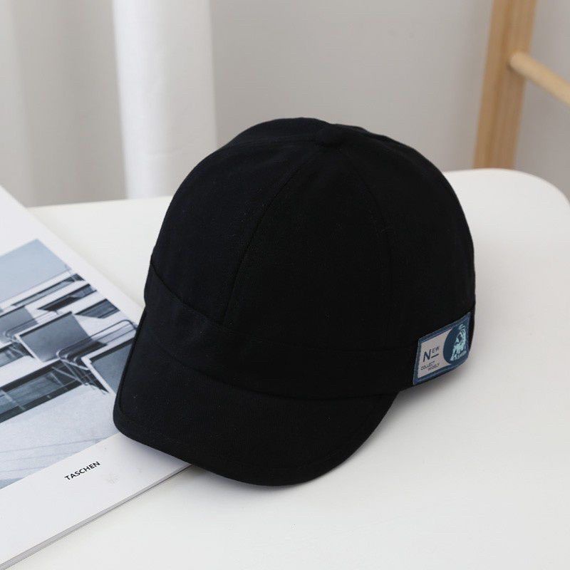 Mũ Kết Unisex Chất Liệu Kaki Tag Hông Cá Tính