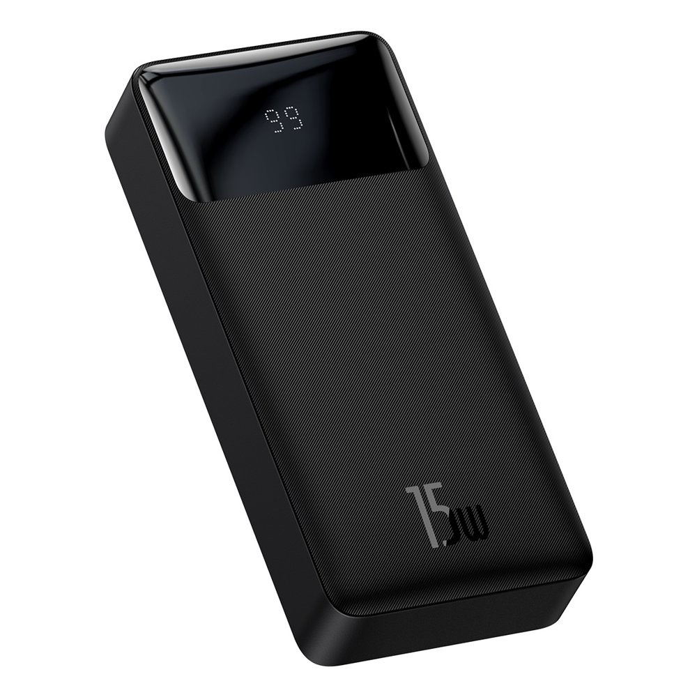 Pin sạc dự phòng 15W 30000mAh Chính Hãng  Baseus Bipow  Power Bank 2 Cổng sạc nhanh , bảo hành 24 tháng