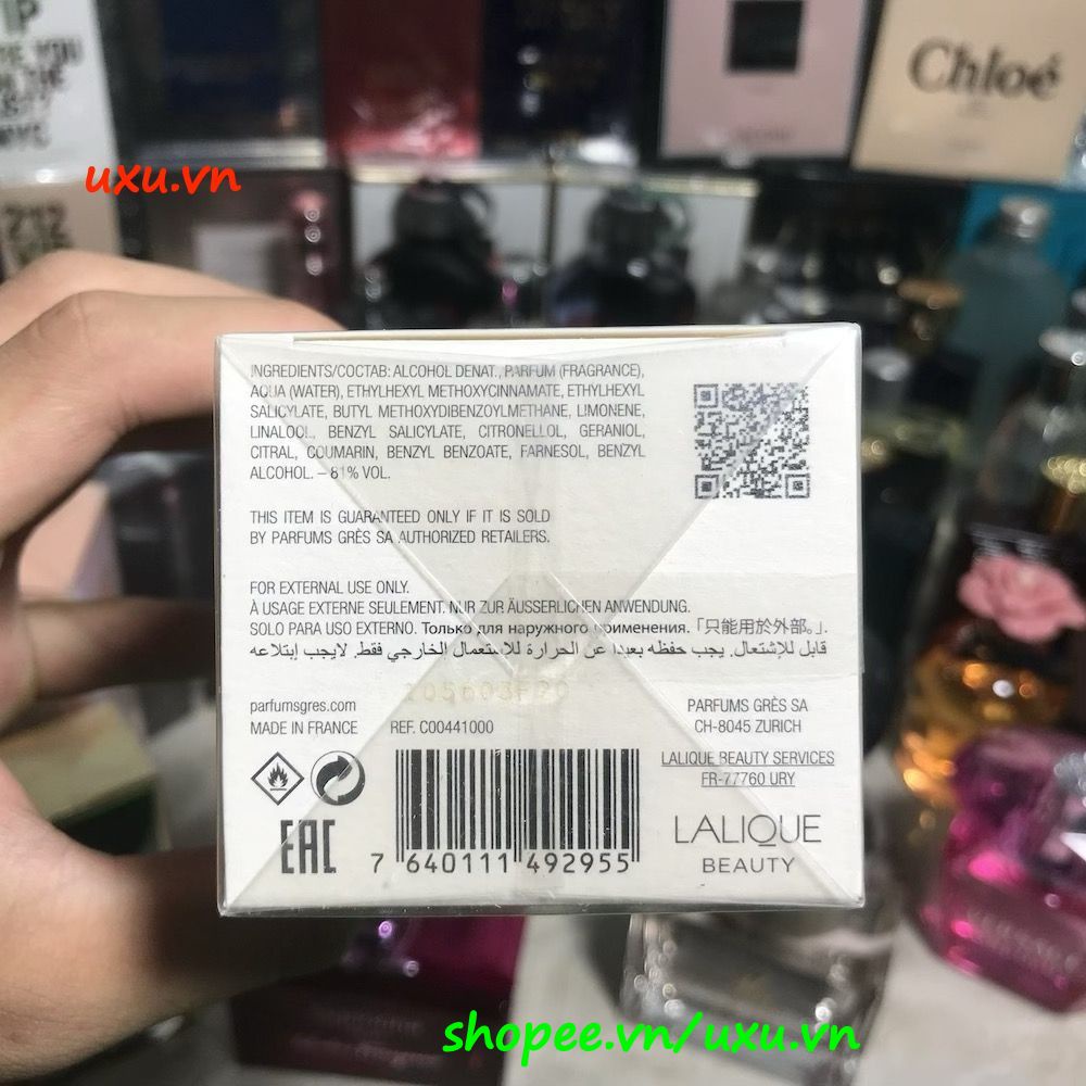 Nước Hoa Nữ 100ml Gres Cabotine Gold 100ml EDT, Với uxu.vn Tất Cả Là Chính Hãng.