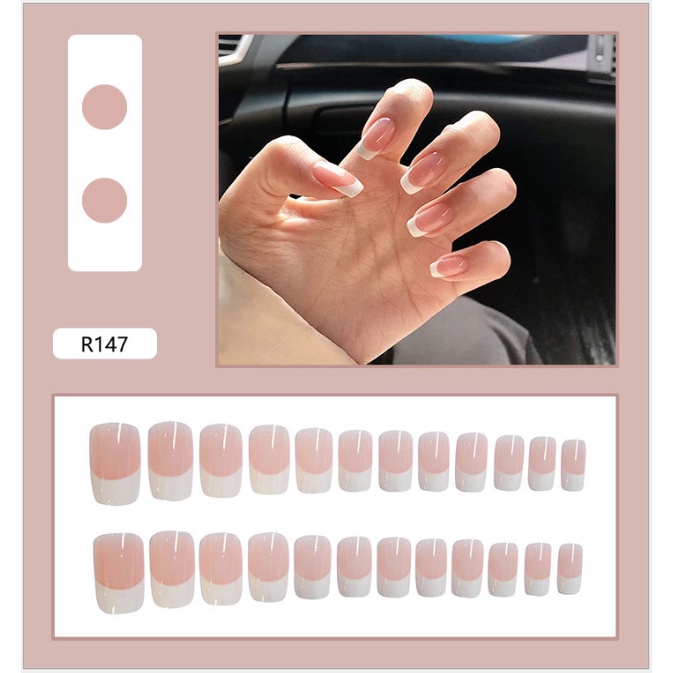 [R141-160] Móng tay giả kèm keo / làm nail siêu cute