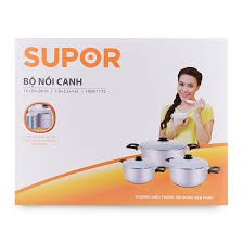 Bộ nồi hợp kim nhôm Supor H06011 T2