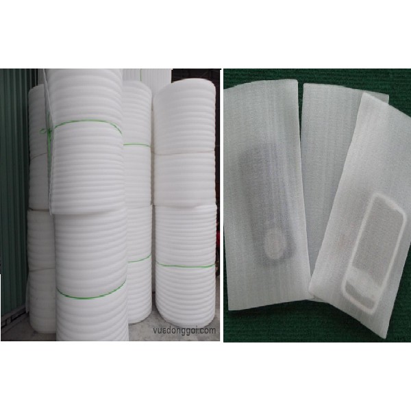 Xốp PE Foam đóng gói, chèn Dày 1mm, 2mm, 3mm, 4mm, 5mm, 8mm, 10mm...30mm