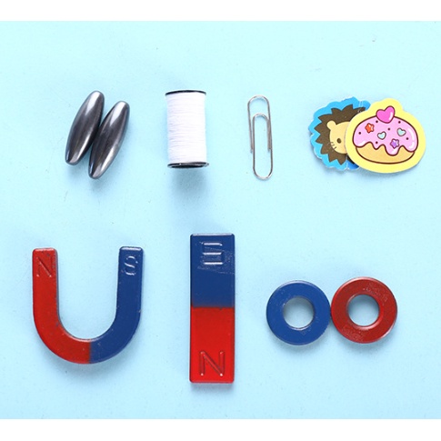 Bộ Đồ Chơi Vật Lý Nam Châm 10 chi tiết Thú Vị Cho Bé