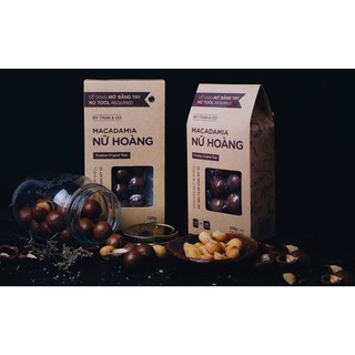 Macadamia Nữ Hoàng 125g (dễ dàng mở bằng tay)