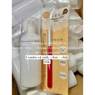 combo vệ sinh mi (phụ kiện nối mi)