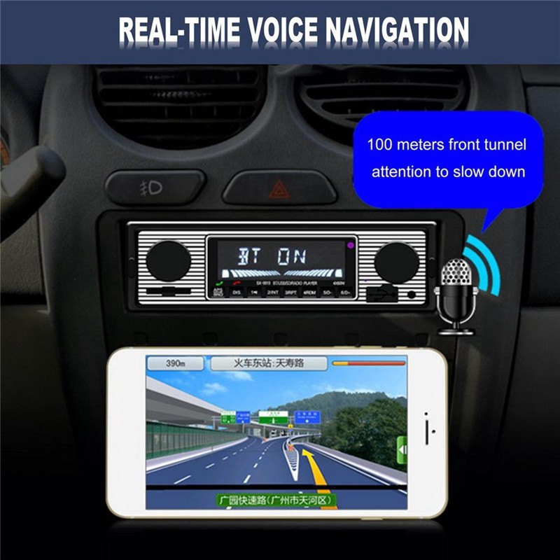 5513 12V Bluetooth Car MP3 Player Digital FM Stereo Radio / Thẻ kỹ thuật số an toàn / MMC