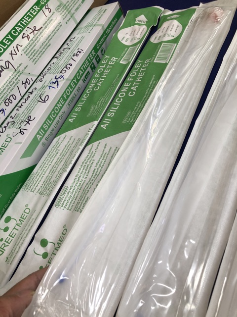 ❤️ DÂY ỐNG THÔNG TIỂU XÔNG TIỂU DẪN NƯỚC TIỂU SONDE FOLEY SILICONE 2 NHÁNH ĐỂ DÀI NGÀY DÂY 2 nhánh SILICON