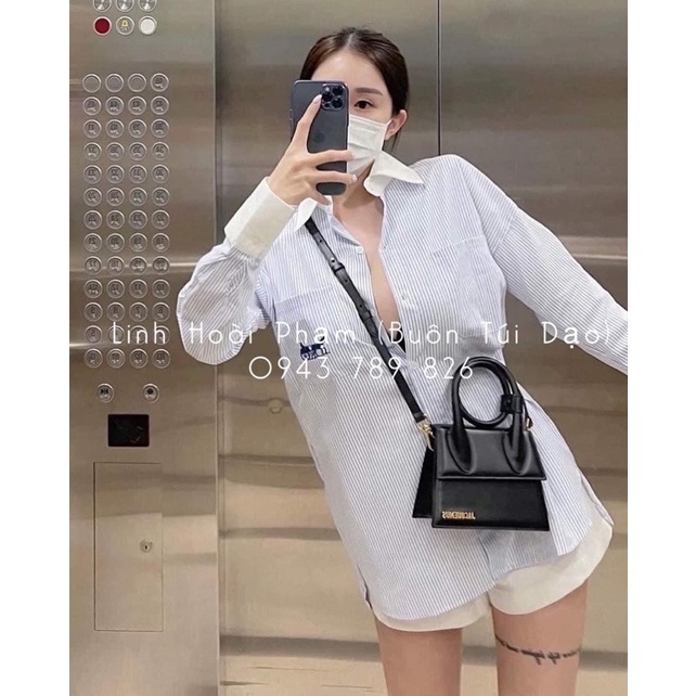 Túi xách nữ hình hộp dáng cao loại đẹp fullbox
