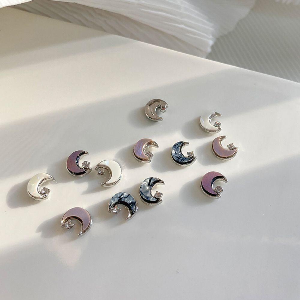 [Hàng mới về] 10 Phụ kiện đính móng DIY sáng bóng 3D