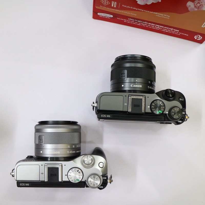 Máy ảnh Canon M6 kit 15-45mm 🔸 Like new 98%