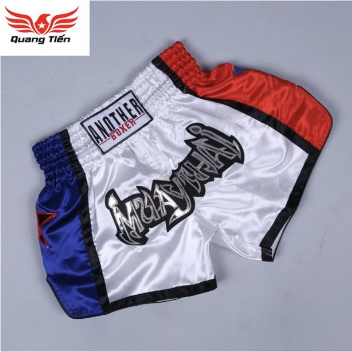 Quần Muay Thái Another Boxer Chính Hãng Muay Thai Short Chất Liệu Satin Cao Cấp