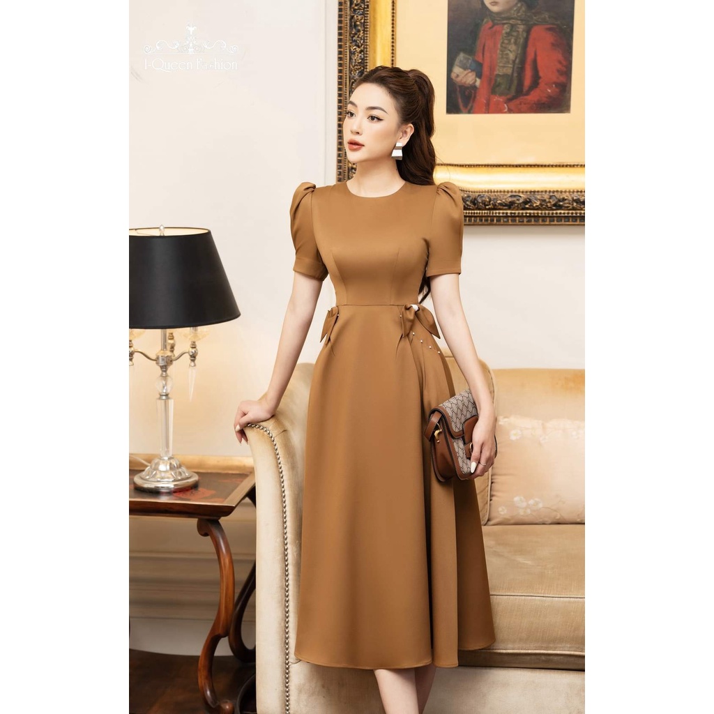 Đầm xòe thiết kế tiểu thư sang chảnh MS D029 - Ladyfasion