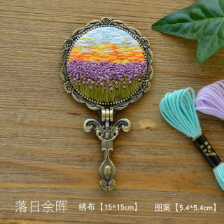 Set thêu gương tay cầm