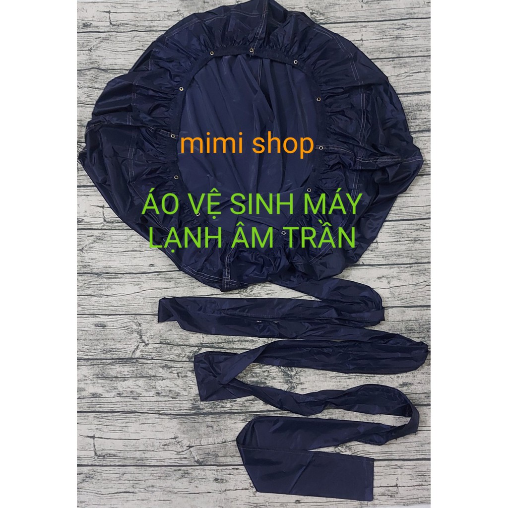 Túi trùm vệ sinh máy lạnh âm trần - dài 6 mét, đuôi 4m, rộng 2m, vải tốt, không bám nước, độ bền cao sử dụng dài lâu