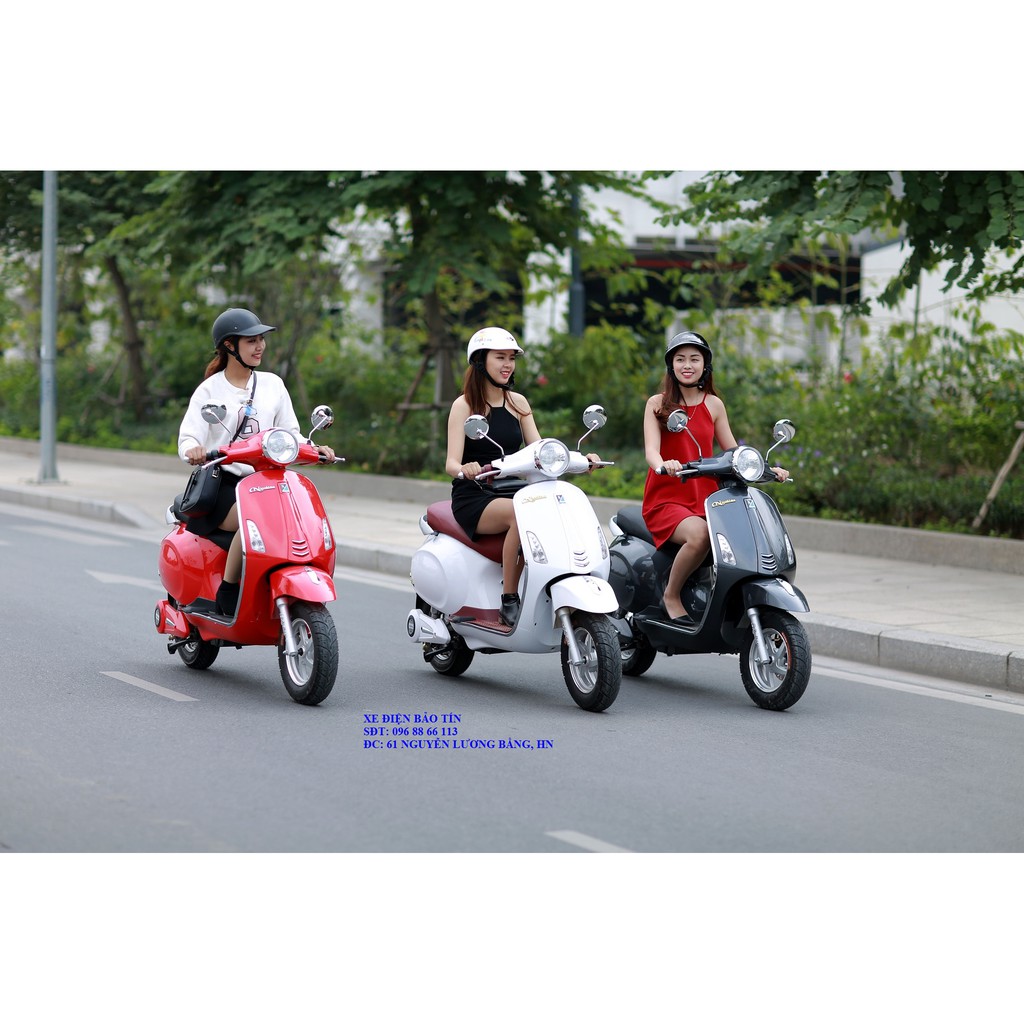 [Hà Nội] XE MÁY ĐIỆN VESPA NIOSHIMA 2019