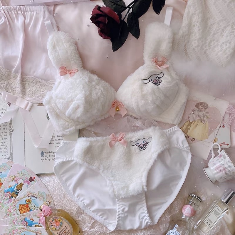 Bộ đồ lót mèo bông