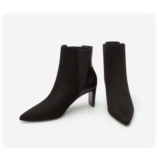 GIÀY BOOT COLEE PHỐI DA GÓT DẸT 7 CM SIÊU NGẦU HÀNG VNXK