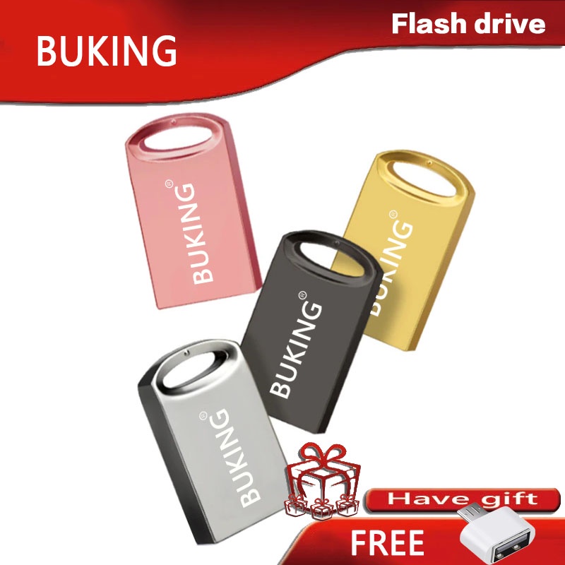 Ổ Đĩa Flash Buking-hs136 Mini Màu Bạc / Vàng / Hồng Tùy Chọn 8GB / 16GB / 32GB / 64GB / 128GB / 256GB / 512GB / 1TB / 2TB USB3.0 Cho Điện Thoại / Máy Tính