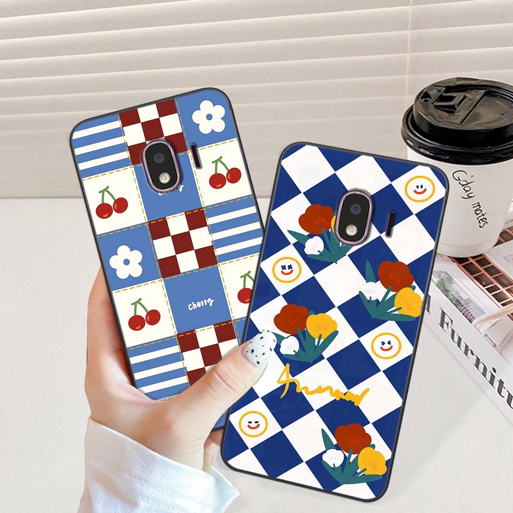 Ốp Samsung J4 2018 họa tiết hoa, gấu thời trang, ốp dẻo bền đẹp