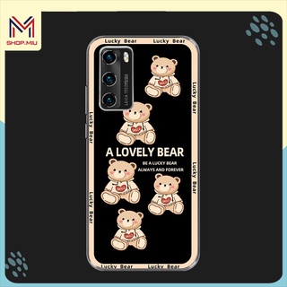 Ốp silicon in gấu Xiaomi Redmi 12C/Poco C40/Redmi 10c /Note 10/Note 10s/Note 11/Note 11s/Note 9s/K40 gaming/Mi 11 lite