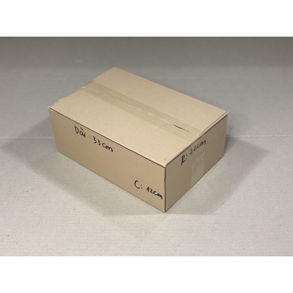 [FREESHIP] Combo 10 Hộp Carton 33X22X12 Giá Rẻ Đóng Hàng tại Cầu Giấy Hà Nội - Thùng giấy ship cod