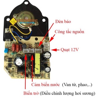 BO MẠCH PHUN SƯƠNG NGUỒN LIỀN