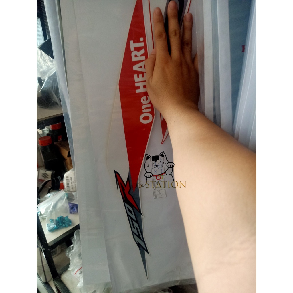 TEM SONIC TRẮNG ĐỎ RACING XÉ LẺ
