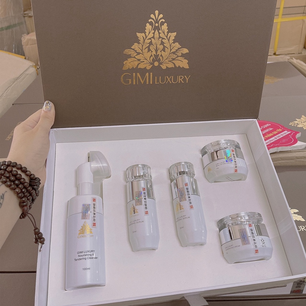 Bộ Kem Nám GiMi Luxury Chính Hãng Mẫu Mới Nhất