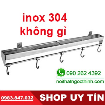 Máng cài dao inox 304 không gỉ - Kệ cài dao