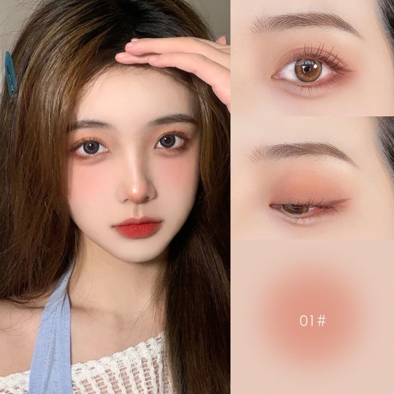 Phấn Mắt Dạng Lỏng Màu Lì Đơn Sắc Tự Nhiên Lâu Trôi