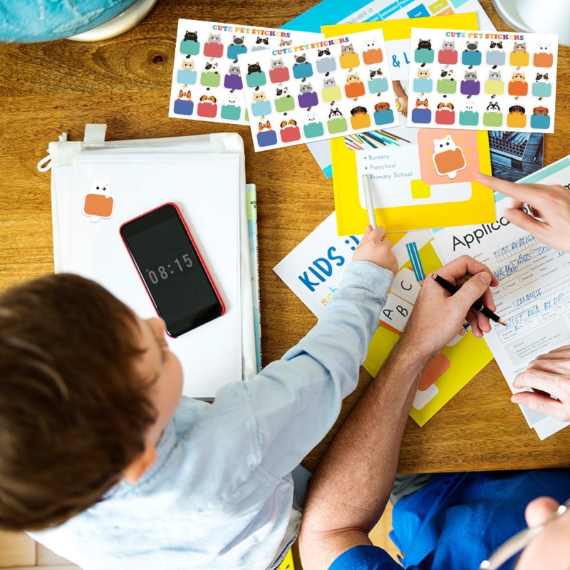 Nhãn Dán Ghi Tên Bình Sữa Em Bé Chống Thấm Nước Dùng Khi Đi Học / Cắm Trại