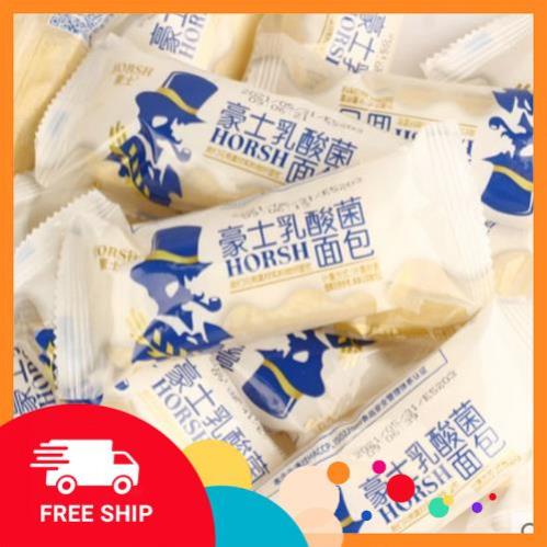 [FREESHIP] Bánh sữa chua ông già date mới 8/2021 Horsh Đài Loan vị truyền thống date mới 1 cái Snack24hour