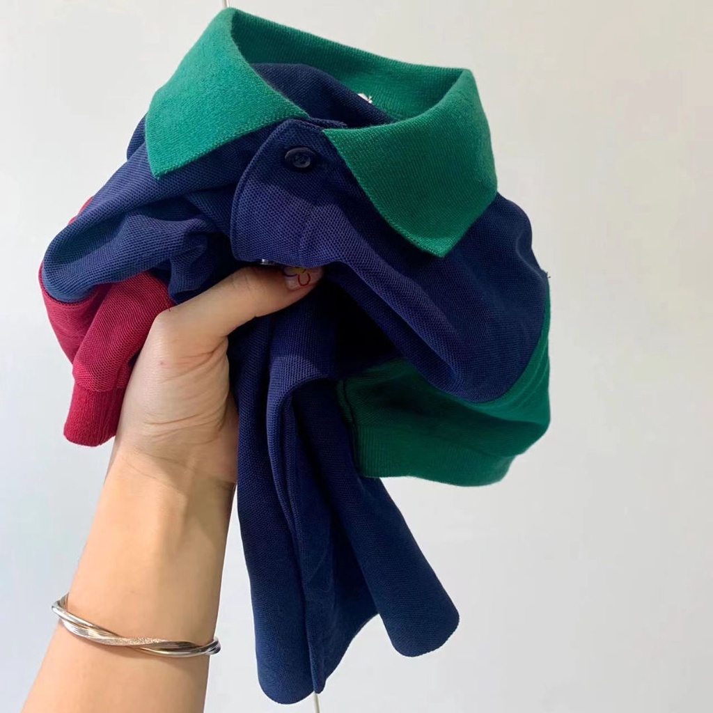 Áo Thun POLO Ngắn Tay Phong Cách Mới Nhật Bản Thời Trang Mùa Hè Cho Bé Trai