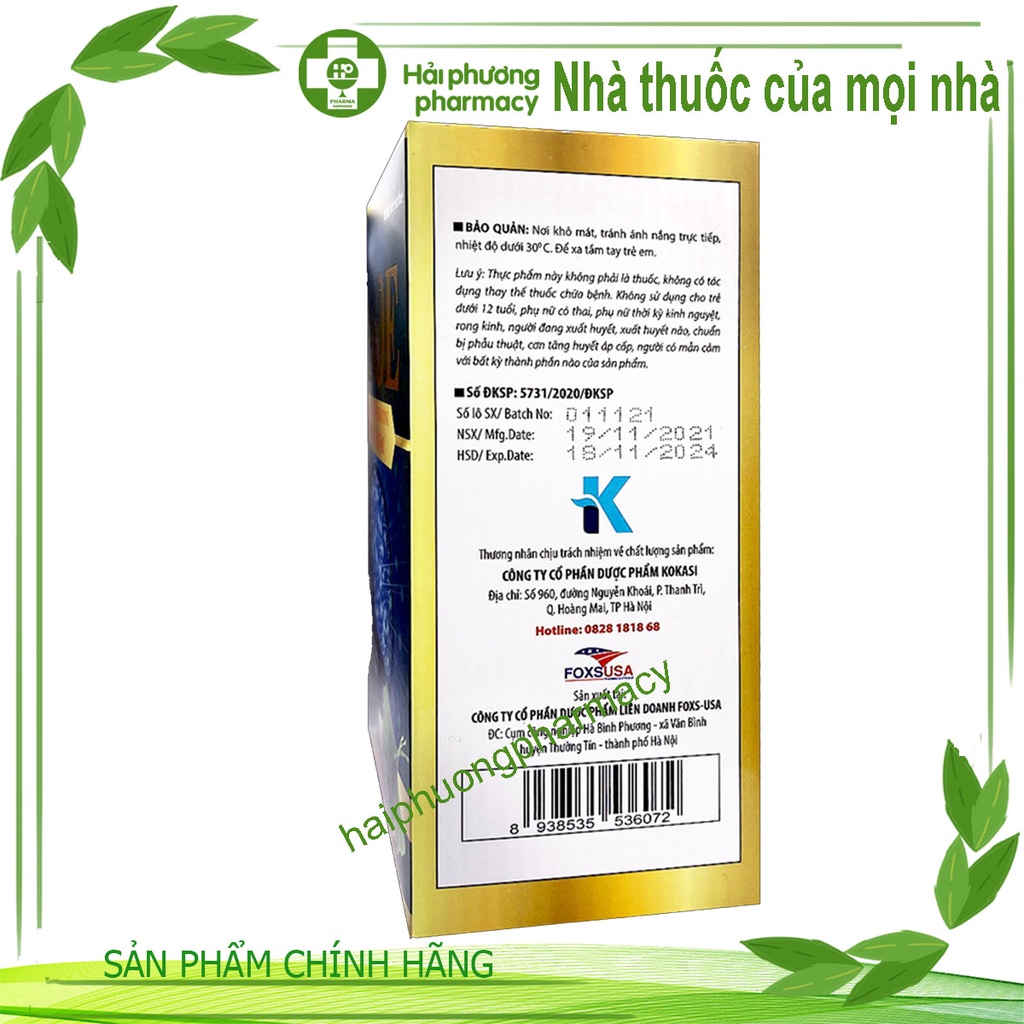 NAOE - Hỗ trợ hoạt huyết, tăng cường lưu thông máu não  hỗ trợ cải thiện các biểu hiện thiểu năng tuần hoàn não