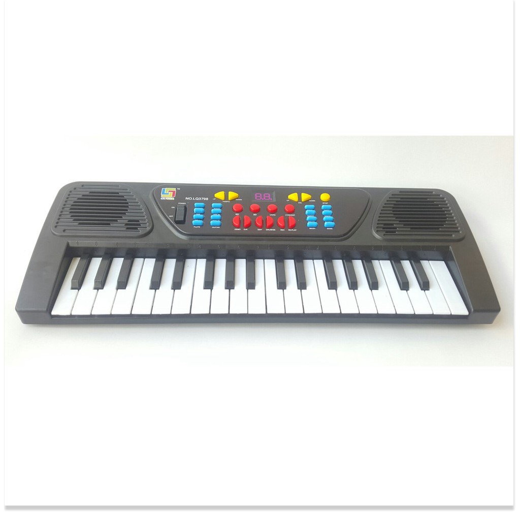 Đàn Piano Electronic Keyboard 61 Phím Kèm Mic Cho Bé
