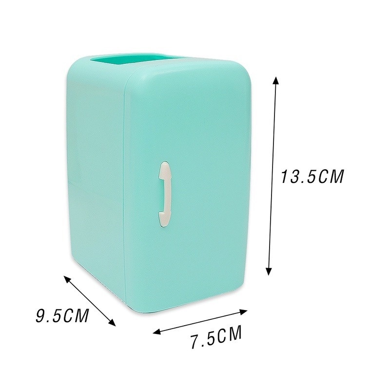 1 Hộp Đựng Bút Để Bàn Bằng Nhựa Sức Chứa Lớn Đa Năng Dễ Thương Sắp Xếp Gọn Gàng DIY