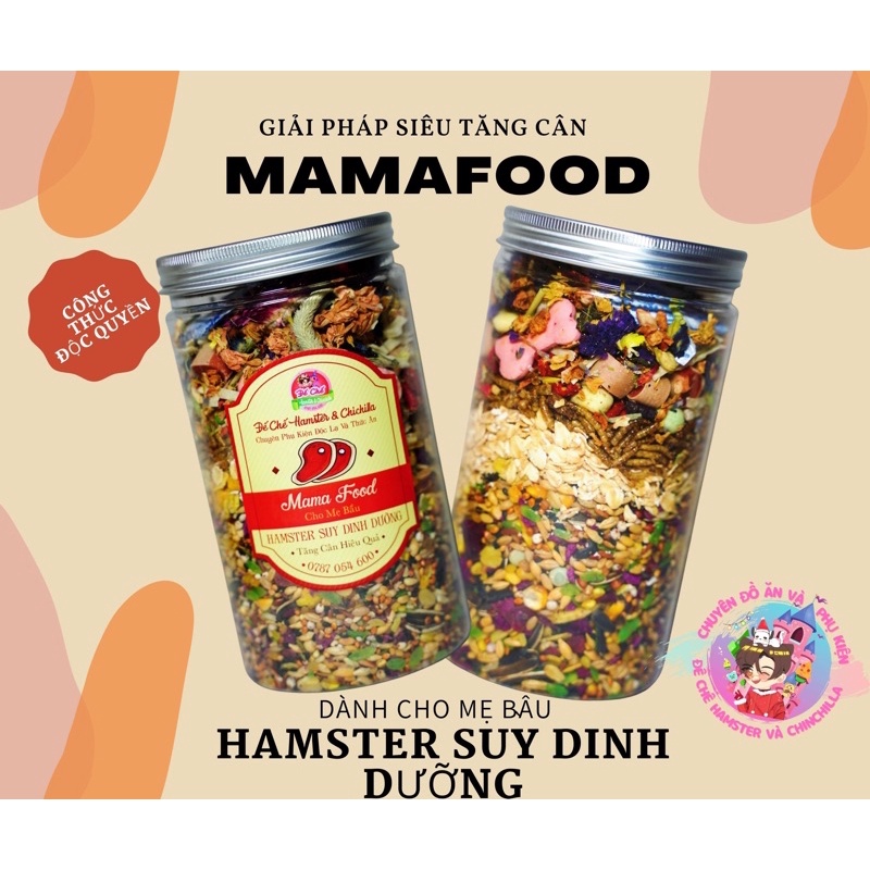 Đồ ăn dinh dưỡng Mama Food cho hamster
