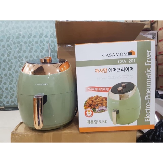 {Chính Hãng } Nồi chiên không dầu casamom