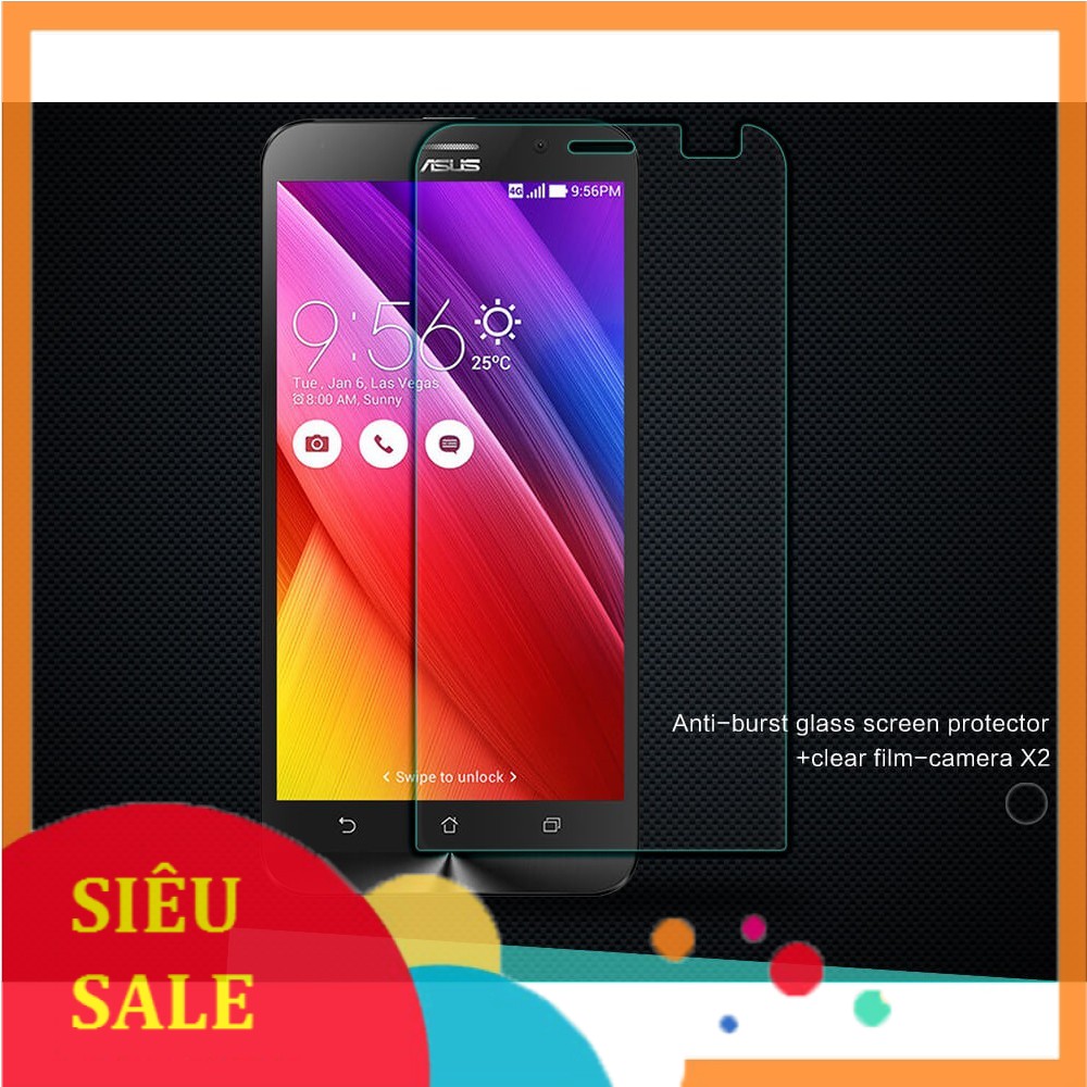 Tấm dán kính cường lực Asus Zenfone Go TV ZB551KL hiệu Glass Pro - Không full màn hình