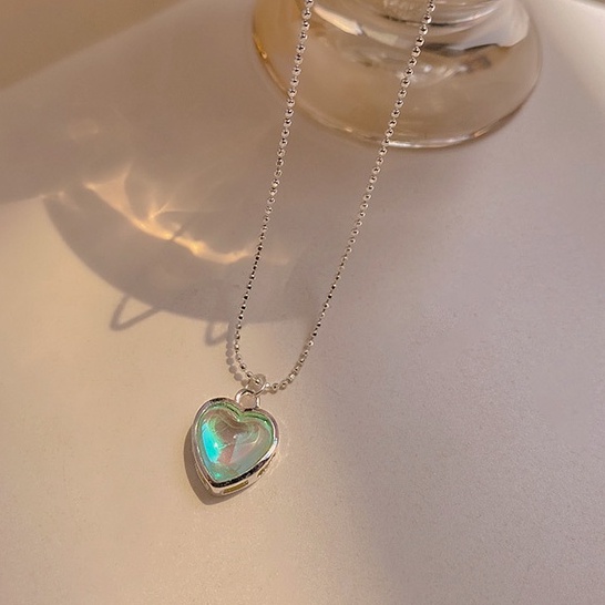 Vòng cổ Hình Trái Tim Phong Cách Hàn Quốc Sang Trọng Thời Trang Cho Nữ