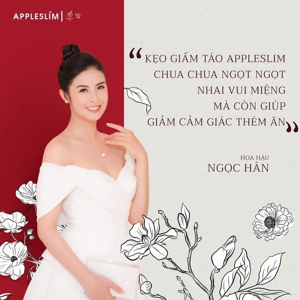 Kẹo giấm táo giảm cân, đẹp dáng Apple Slim