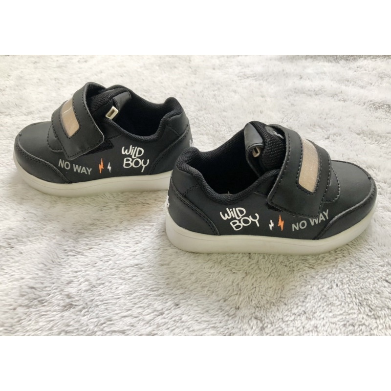 Giày thể thao FOOTY cho bé trai, giày thể thao có đèn cho bé trai size 24
