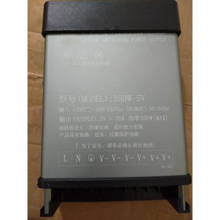 Nguồn chống nước Nguồn outdoor 5V 70A - nguồn 5V - 350W