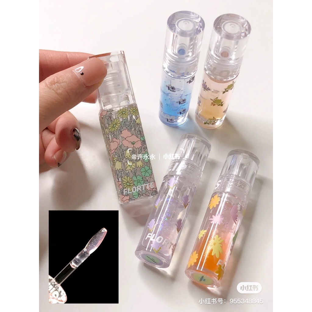 Flortte Son Bóng Dưỡng Ẩm "i love you"