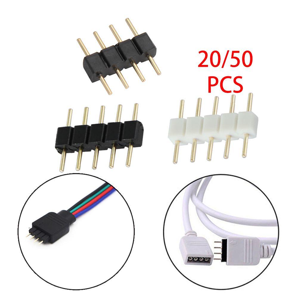 KRNY Set 20 / 50 Phích Cắm Đực Chuyên Dụng Dành Cho Rgb 3528 5050 Smd 4Pin 5Pin