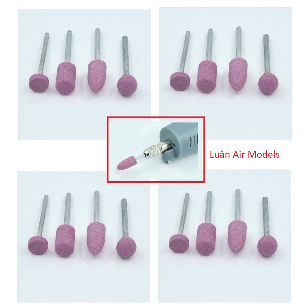 Bộ 4 cây đá mài dùng cho khoan điện đa năng mini cầm tay  - Luân Air Models