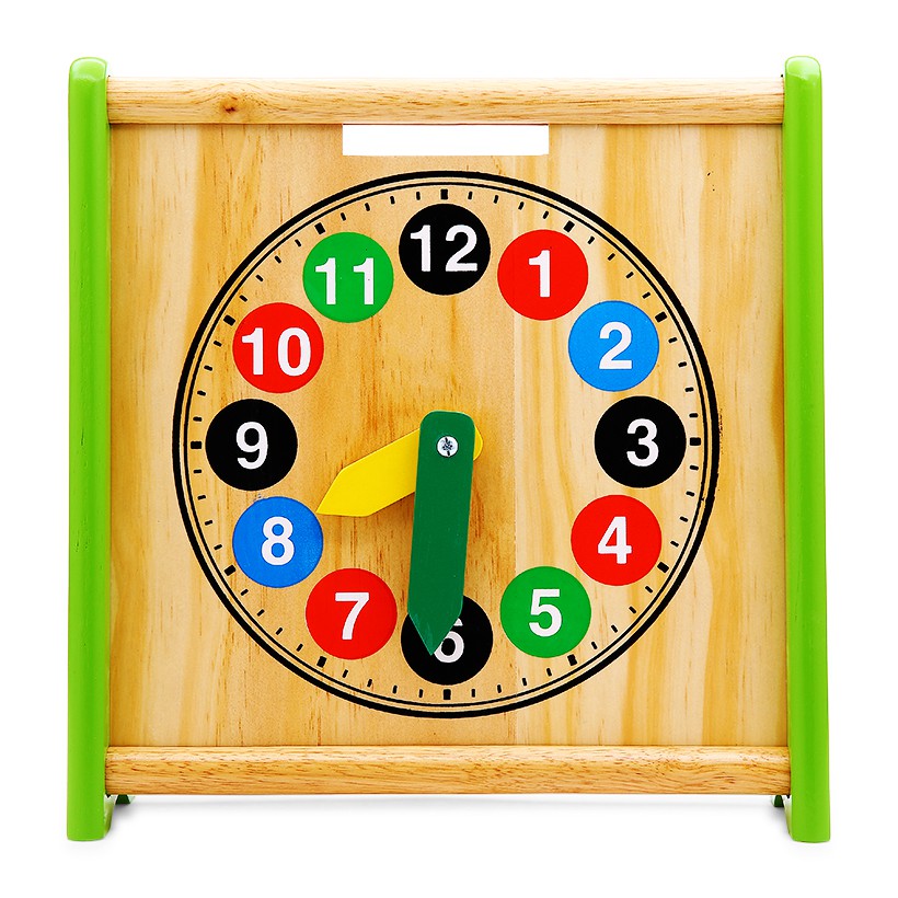 Đồ chơi giáo dục Việt For Kids - Đồng hồ học đếm hai mặt - VT3P-0005