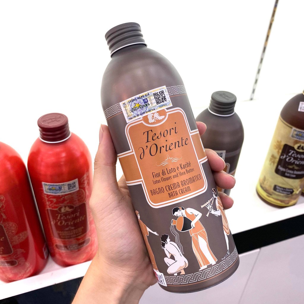 [Hàng công ty] Sữa tắm xích nước hoa Tesori D' Oriente Italia 500ml | BigBuy360 - bigbuy360.vn