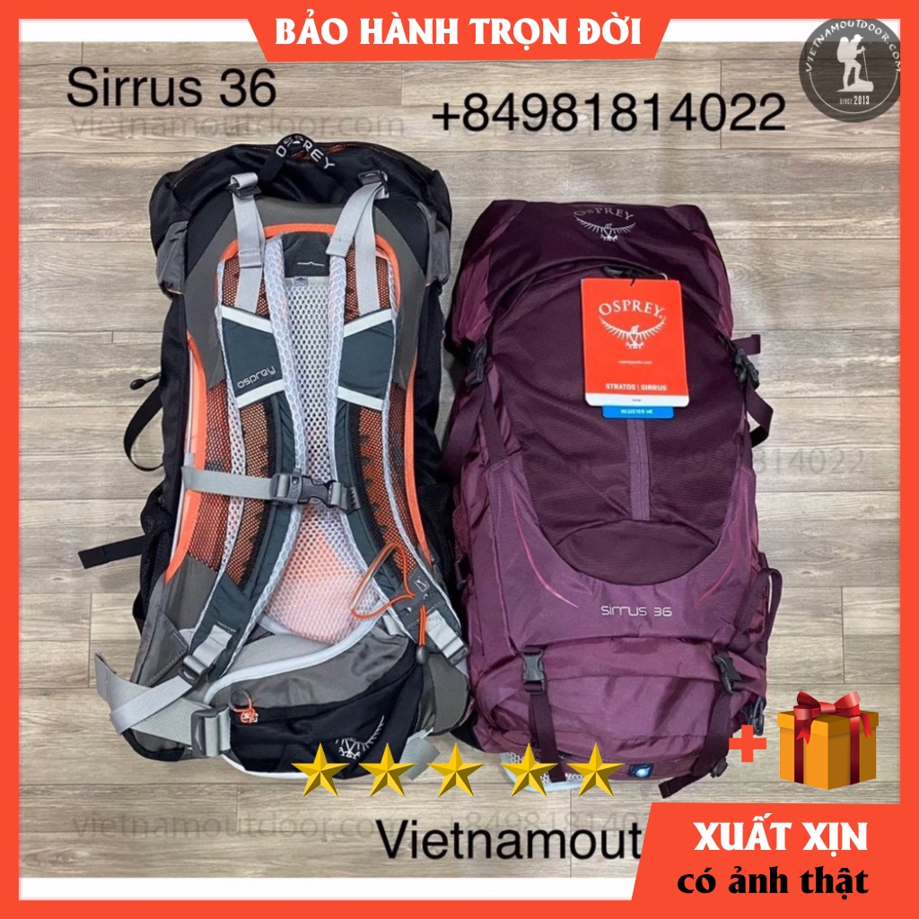 Balo Phượt trekking Osprey Sirrus 36 - balo du lịch - balo osprey